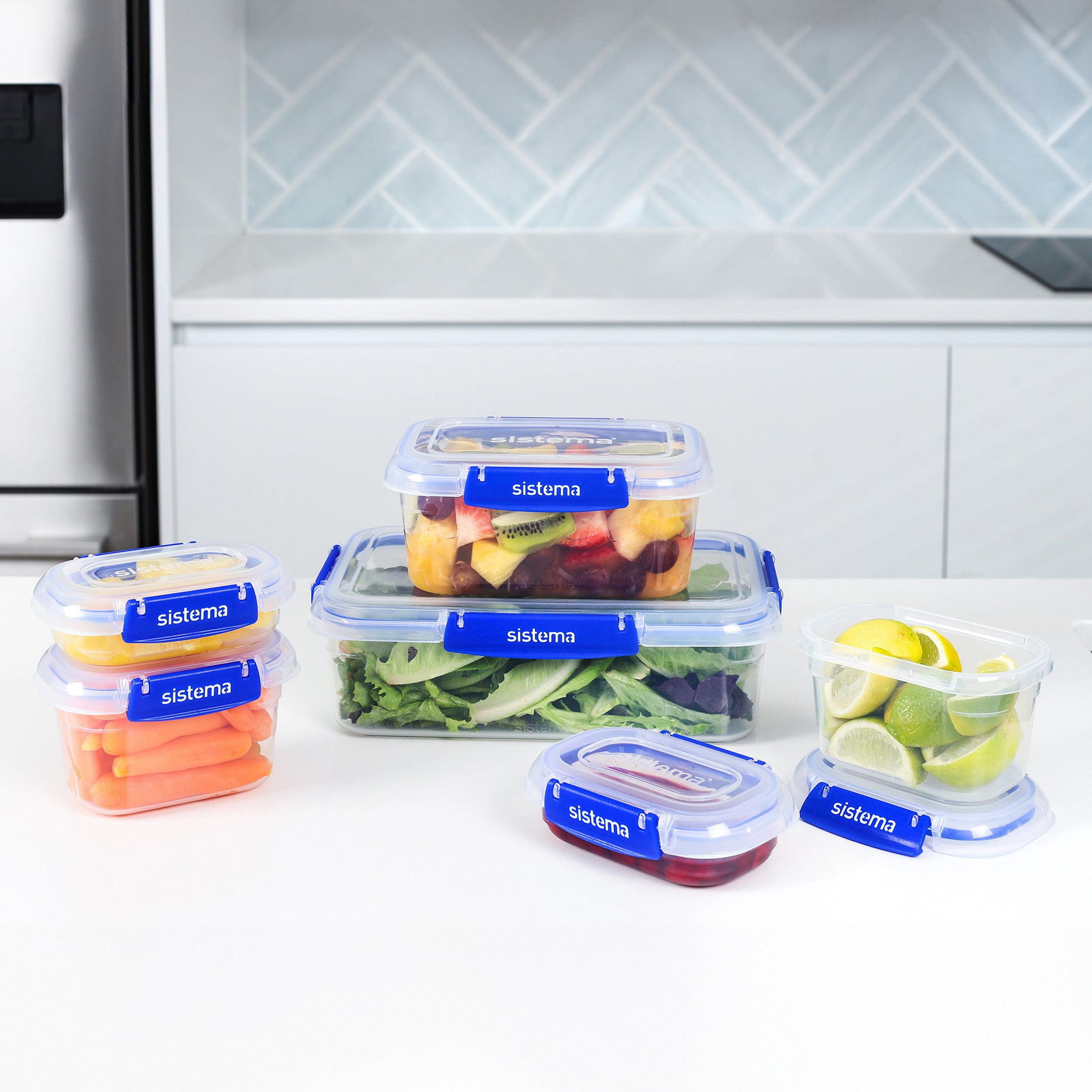 Klip it Plus 6 pk blå